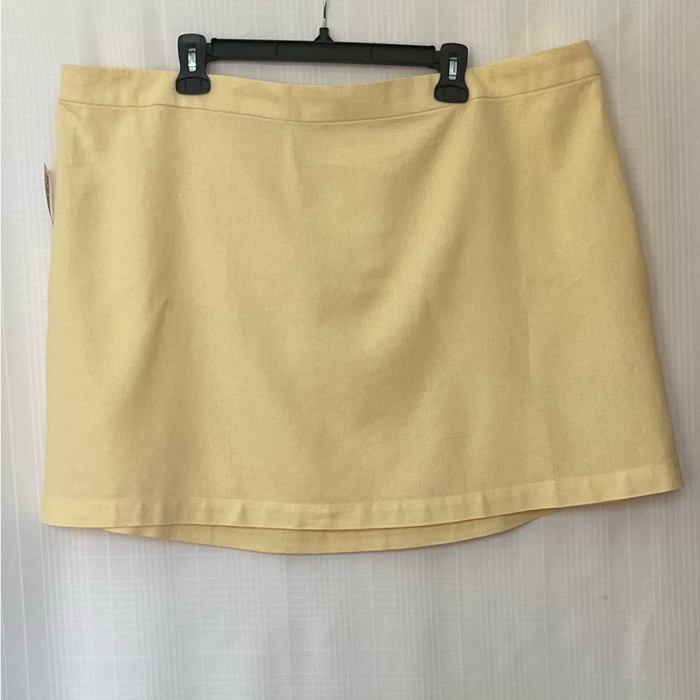 NWT Old Navy Light yellow Mini Skirt
